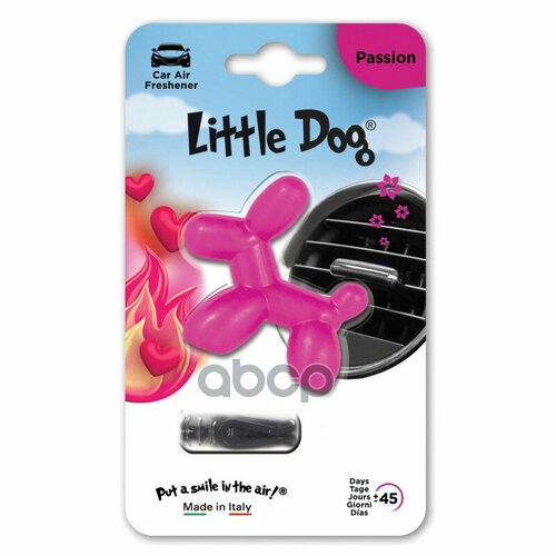 Ароматизатор На Дефлектор Little Dog Passion (Страсть) Little Dog Ed0303 Little Dog арт. ED0303
