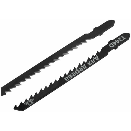 Полотна для эл лобзика T244D по дереву HCS 100 мм 2 шт 189₽