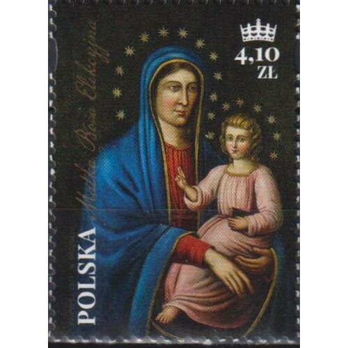 Почтовые марки Польша 2021г. Богородица Избирательная Религия MNH
