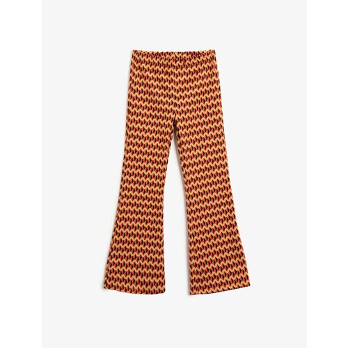 Брюки KOTON, размер 6-7 лет, оранжевый рубашка koton размер 6 7 лет оранжевый