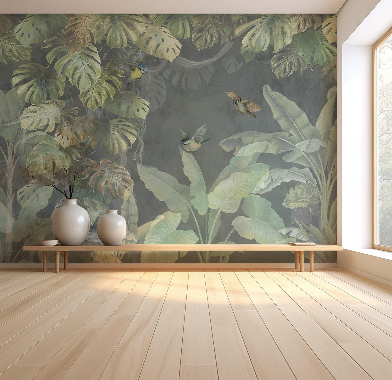 фото Фотообои Fotooboikin "Тропический принт" 400х270