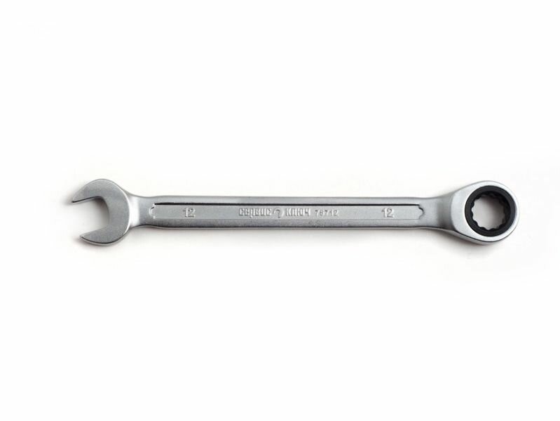 Ключ трещотка 12 мм комбинированный (рожковый накидной) сервис ключ