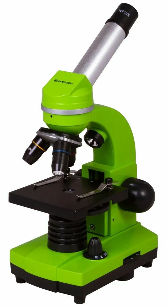 Микроскоп Bresser Junior Biolux SEL 40-1600x, зеленый