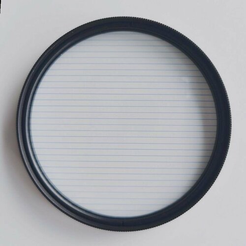 Художественный фильтр для объектива 77 мм (синии линии)
