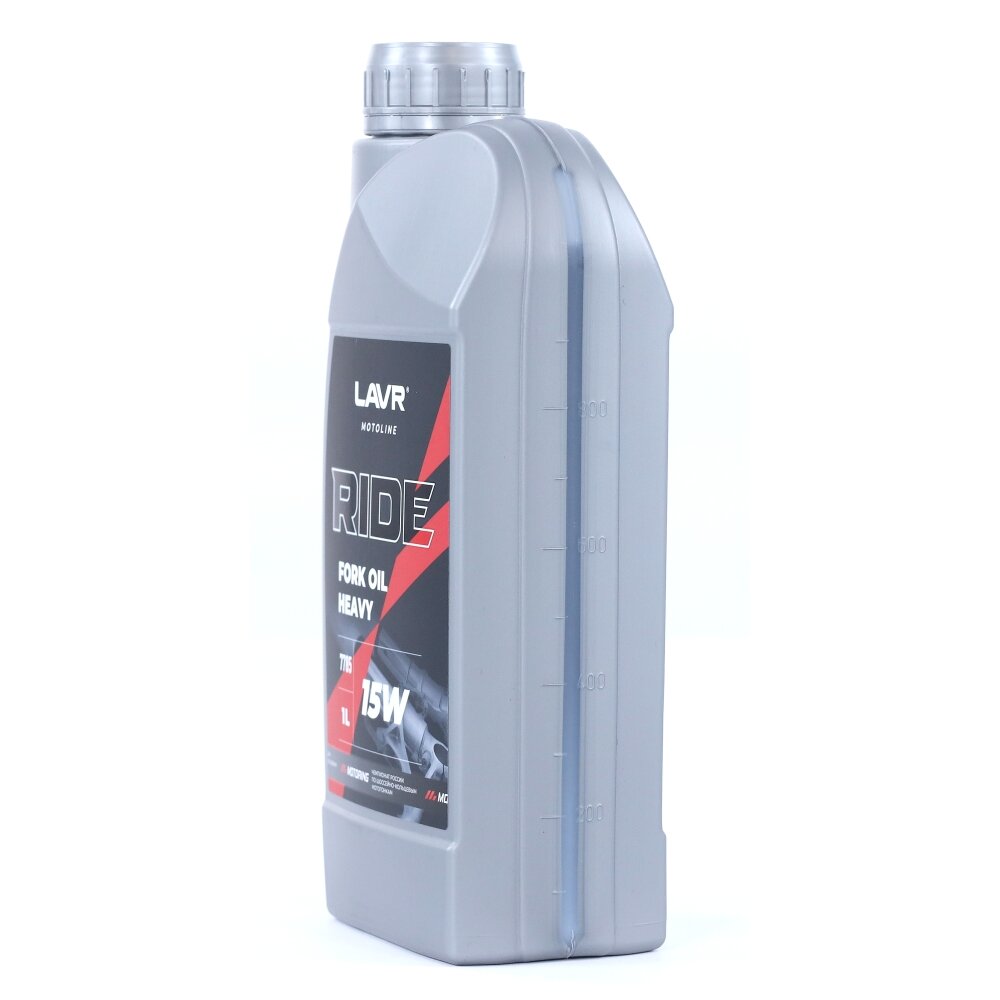 Масло вилочное LAVR MOTO RIDE Fork oil 15W, 1 л