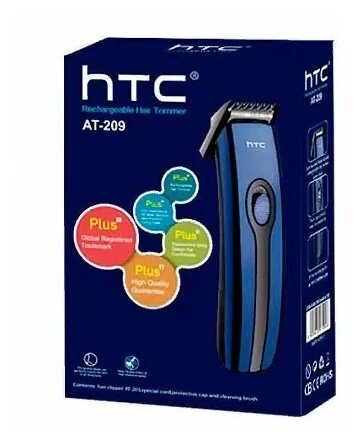 Машинка для стрижки волос HTC AT-209 (3 Вт, 1 шт, Аккумулятор, - фотография № 2