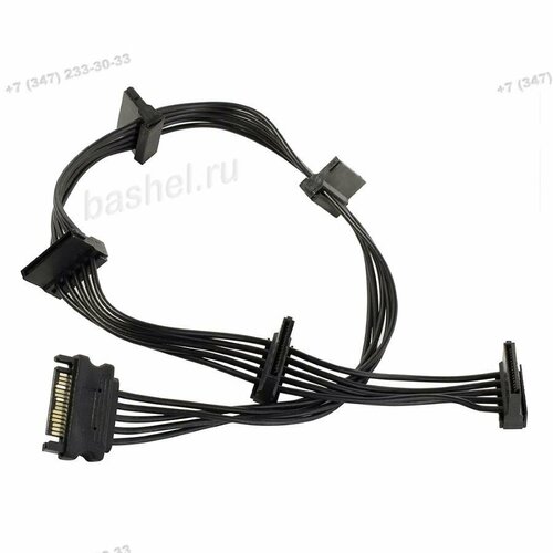 Переходник питания SATA на 2 устройства Orient C585 SATAM-5xSATAF ORIENT электротовар 1971₽