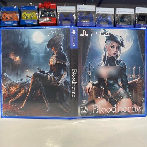 Эксклюзивная обложка PS4 для Bloodborne 15 370₽