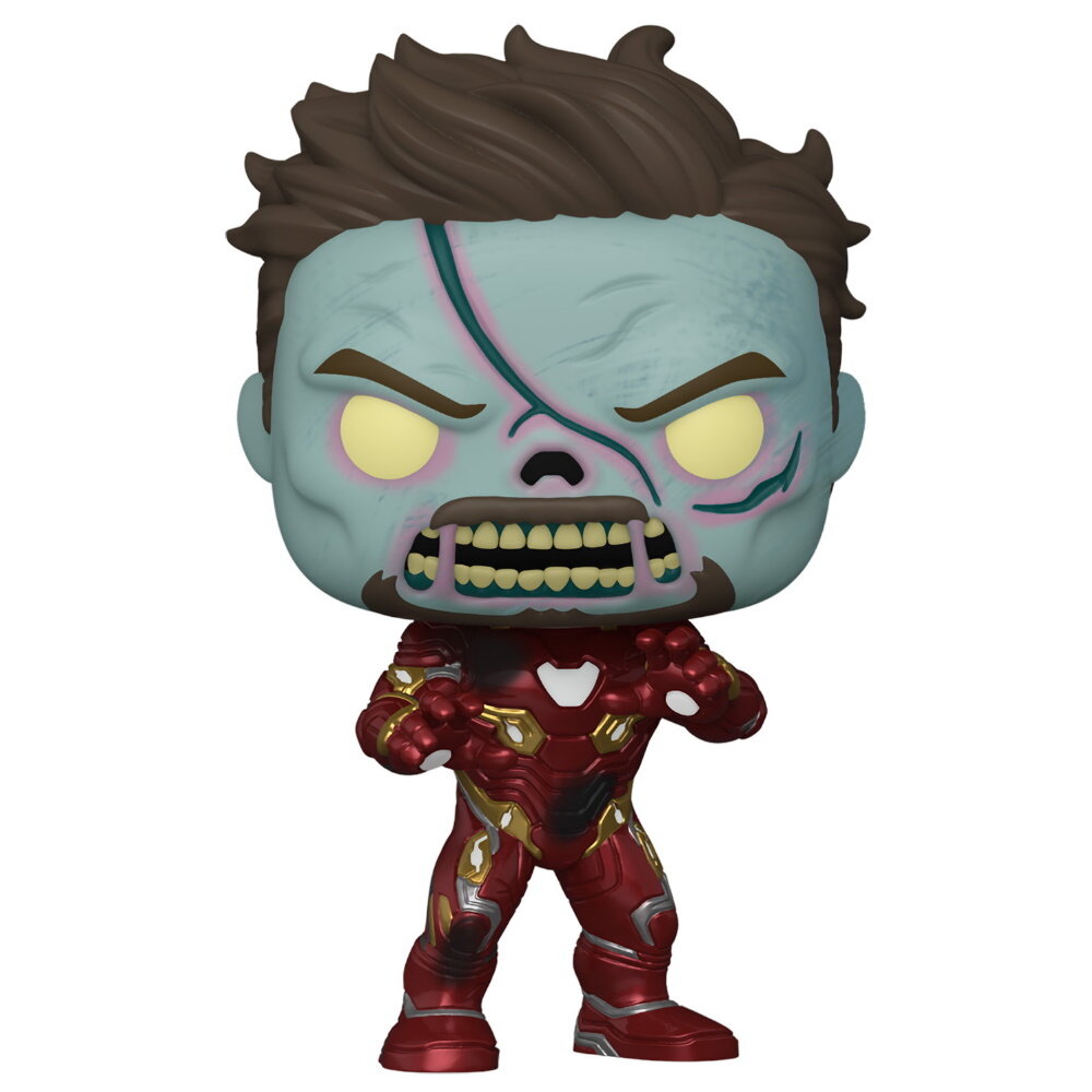 Фигурка Funko POP! Marvel What If Zombie Iron Man 58178, 9.5 см