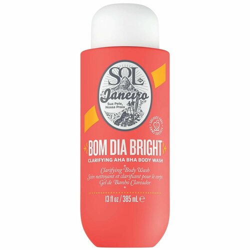 Sol De Janeiro Гель для душа Bom Dia Bright Clarifying AHA BHA Body wash 385ml