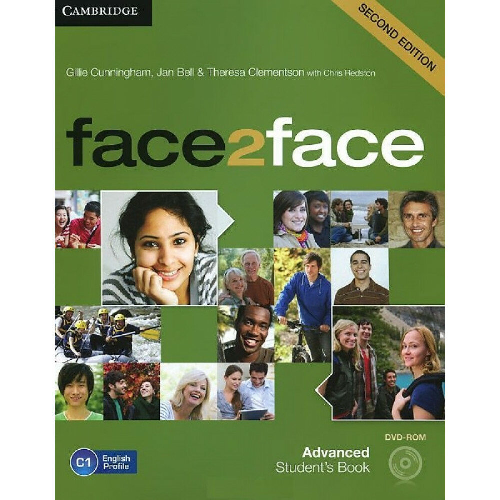 Face2Face 2Ed Adv SB +DVD (Каннингем Джилли, Редстон Крис, Белл Ян, Clementson Theresa) - фото №1