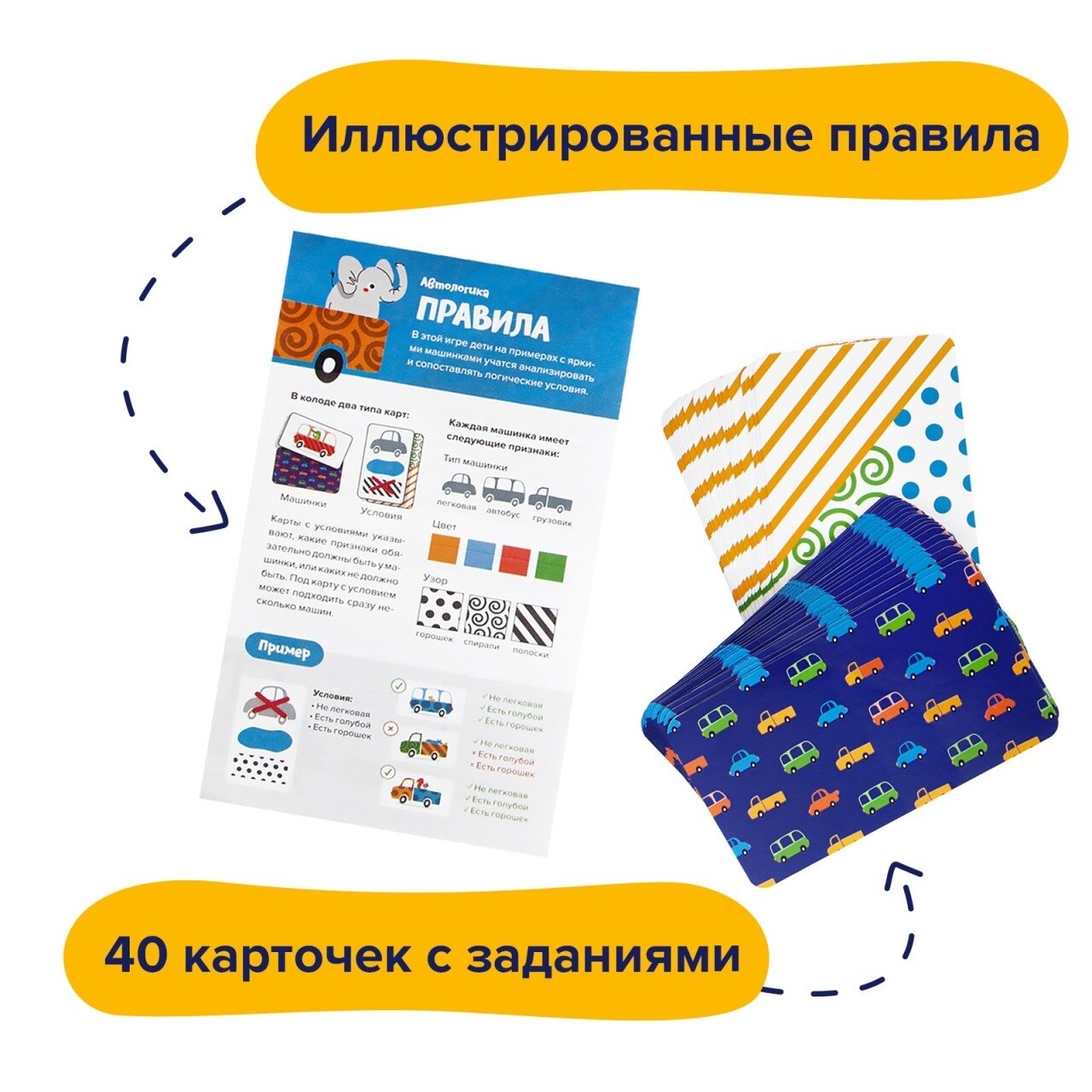 Brainy Games Настольная игра "Автологика" - фото №19