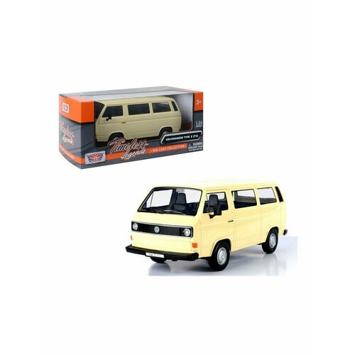 Машина металлическая коллекционная MotorMax 124 Volkswagen T3 4699₽