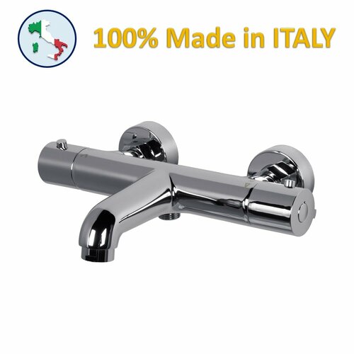 Смеситель для ванны термостатический Vetta Rubinetterie A-full AF2820T2 хром 42990₽