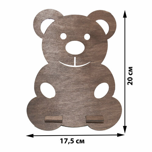 Подставка для телефона Медведь