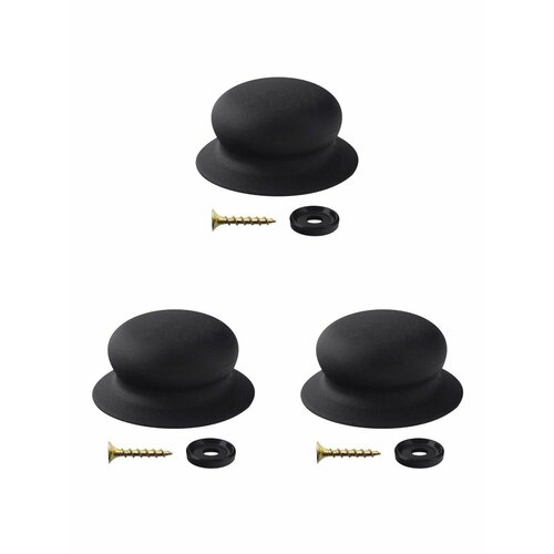 Ручка на крышку кастрюли и сковороды, 3 шт.