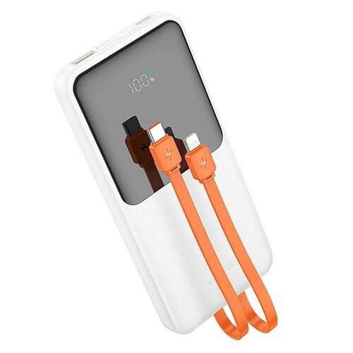 Внешний аккумулятор Hoco J119 PD QC 10000mAh Type-C USBType-CLightning белый 1 шт 2719₽