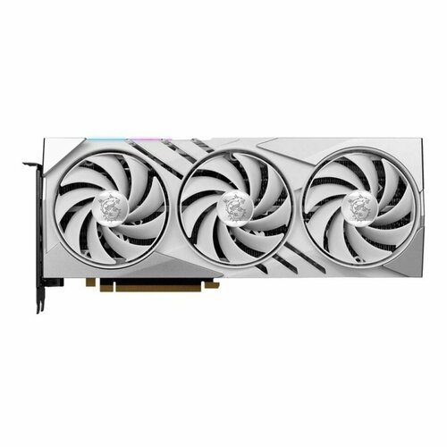 Видеокарта MSI RTX 4070 Ti SUPER 16G GAMING X SLIM WHITE GeForce RTX 4070 TI SUPER 16GB GAMING X SLIM White 9300000₽