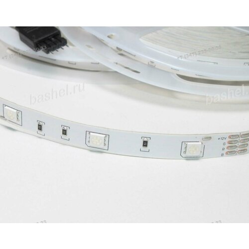 IC-30L5050-10-RF RGB, 12V, IP20, 30 SMD5050, 10м (управление RF ПДУ-карта), Комплект светодиодной ленты с RF контроллеро светодиодная лента rgb smd2835 5050 с инфракрасным управлением и пультом ду