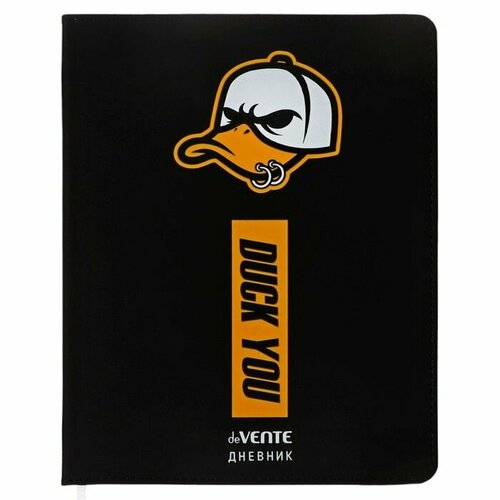 Дневник универсальный для 1-11 класса Duck интегральная обложка искусственная кожа шелкография ляссе 80 гм2 743₽