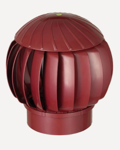 Изображение товара Ротационный дефлектор (Турбодефлектор) 160 Малиновый пластиковый