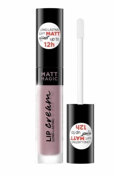 Eveline Cosmetics Губная помада Matt magic Lip cream, жидкая, матовая, №19, 4,5 мл.