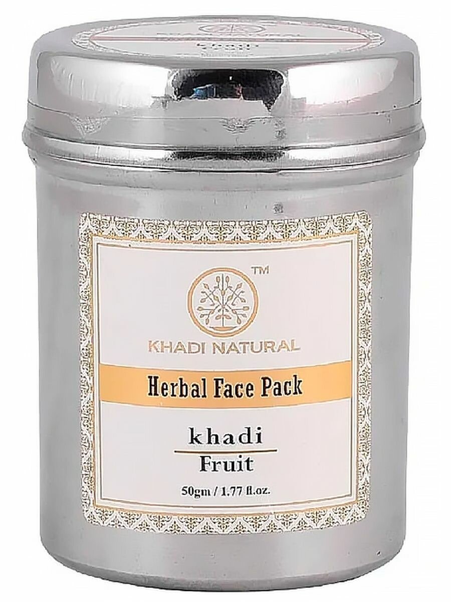 KHADI NATURAL Травяная маска-убтан для лица с фруктами 50г