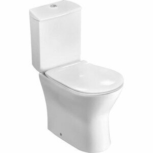 фото Унитаз-компакт Roca Leon с сиденьем микролифт (342649000, 341649000, ZRU9302943)