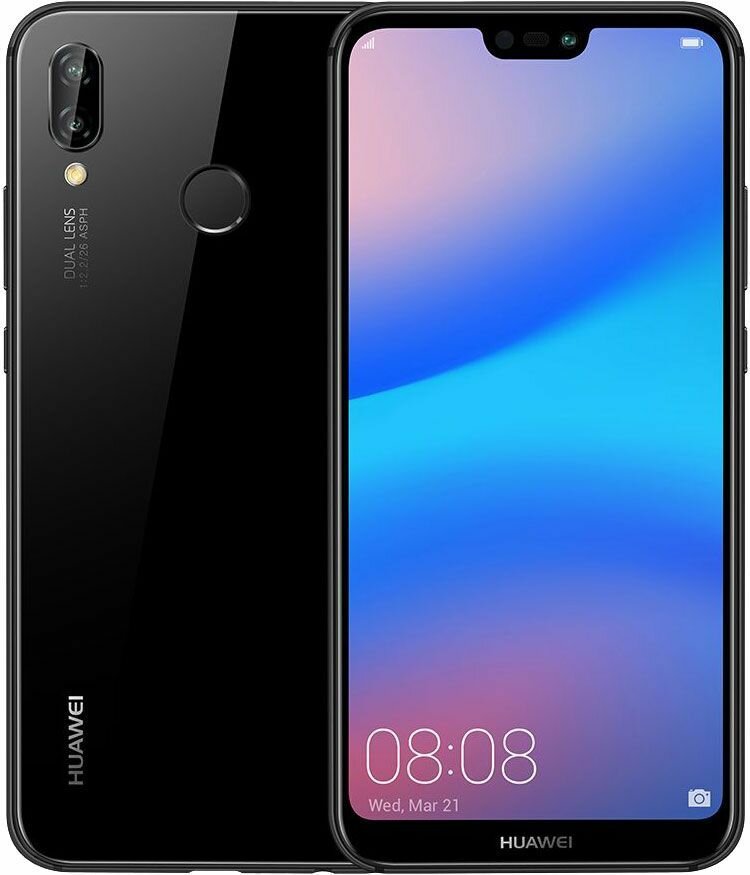 Смартфон HUAWEI P20 Lite 4/128 ГБ, черный.