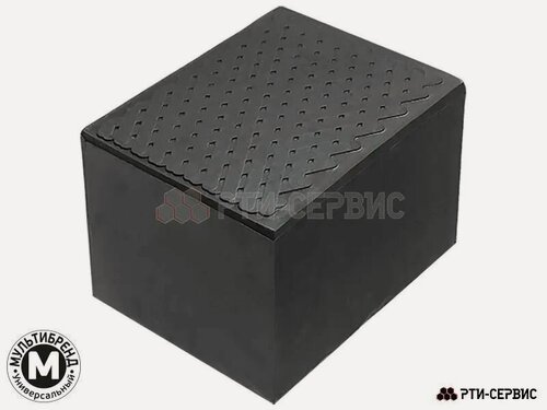 Изображение товара Накладка резиновая для ножничных подъемников (наборная) Н-110мм