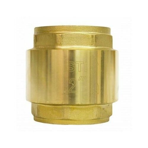 Клапан обратный пружинный STI 50 2 латунь корпус латунный шток 2631₽