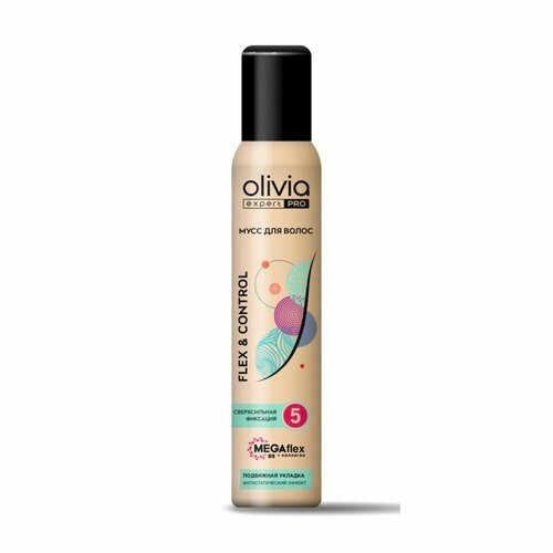 Мусс для волос Olivia expert PRO гибкость и контроль 150 мл 597₽