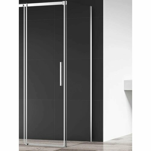 Душевая перегородка AQUAme, 90 x 195 см, без душевой двери, AQM4804