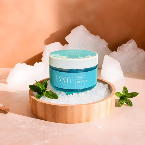 BAM cosmetics Охлаждающее обертывание для тела Ментол 250мл 800₽