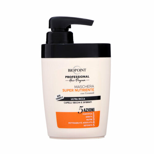 BIOPOINT Маска BIOPOINT PROFESSIONAL для поврежденных и сухих волос, 300 мл