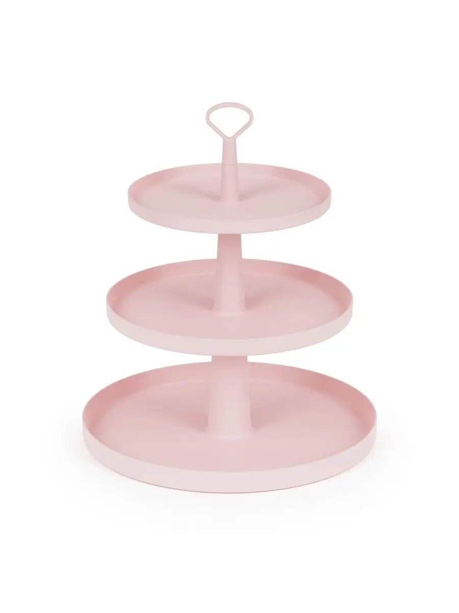 фото Фруктовница "Феерия" 3-х ярусная (белый) (уп.8) М8513 г. Октябрьский