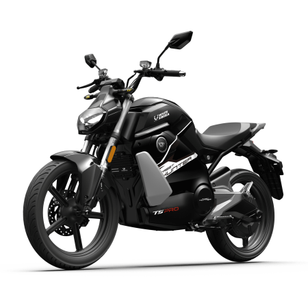 Электромотоцикл Super Soco Street Hunter Pro 2024 года. Черный