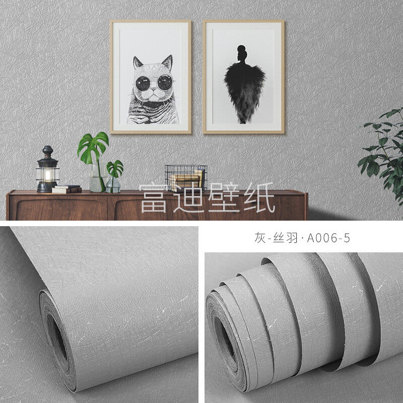 фото Обои самоклеящиеся, ПВХ, льняной узор, 10м x 0,45м