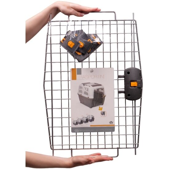 Картинки Переноска-клиппер Mps SKUDO 6 с металлической дверцей и замком 92х63х70 см