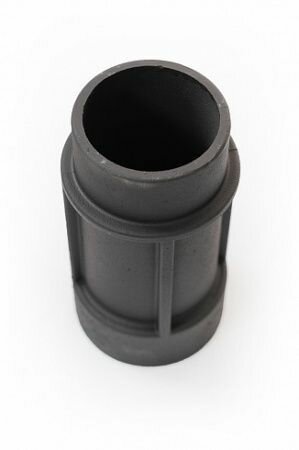 Труба дымоходная стартовая чугунная L 250 mm d 115 mm окрашенная