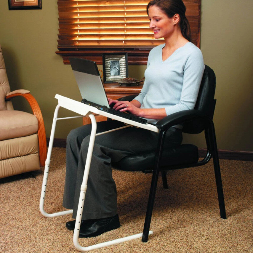 фото Складной столик c регулировкой по высоте и углу наклона Table Mate