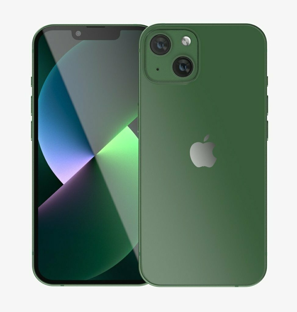 Смартфон Apple iPhone 13 128 ГБ, nano SIM+eSIM, Зеленый