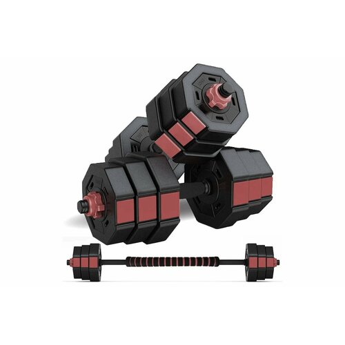 Гантель-штанга разборная Atemi ADS02B 15 кг черныйкрасный 3840₽