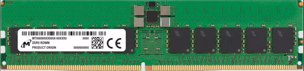 Оперативная память 64Gb DDR5 4800MHz Micron ECC Reg OEM (MTC40F2046S1RC48BA1)