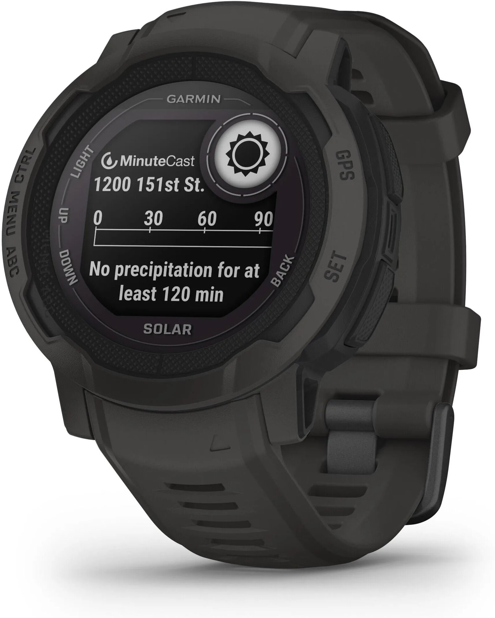 Умные часы Garmin Instinct 2 Solar, графит