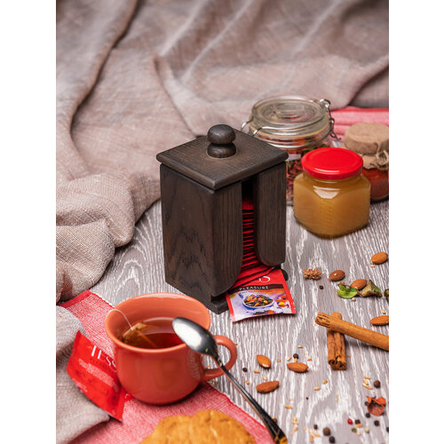 Подставка для чайных пакетиков малая уголь