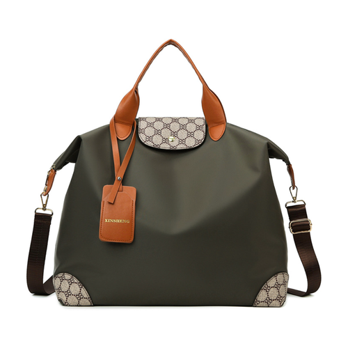 Сумка дорожная , 25 л, 17х28х43 см, ручная кладь, зеленый