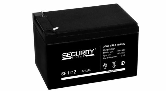 Батарея для ИБП Security Force 12 В 12 Ач