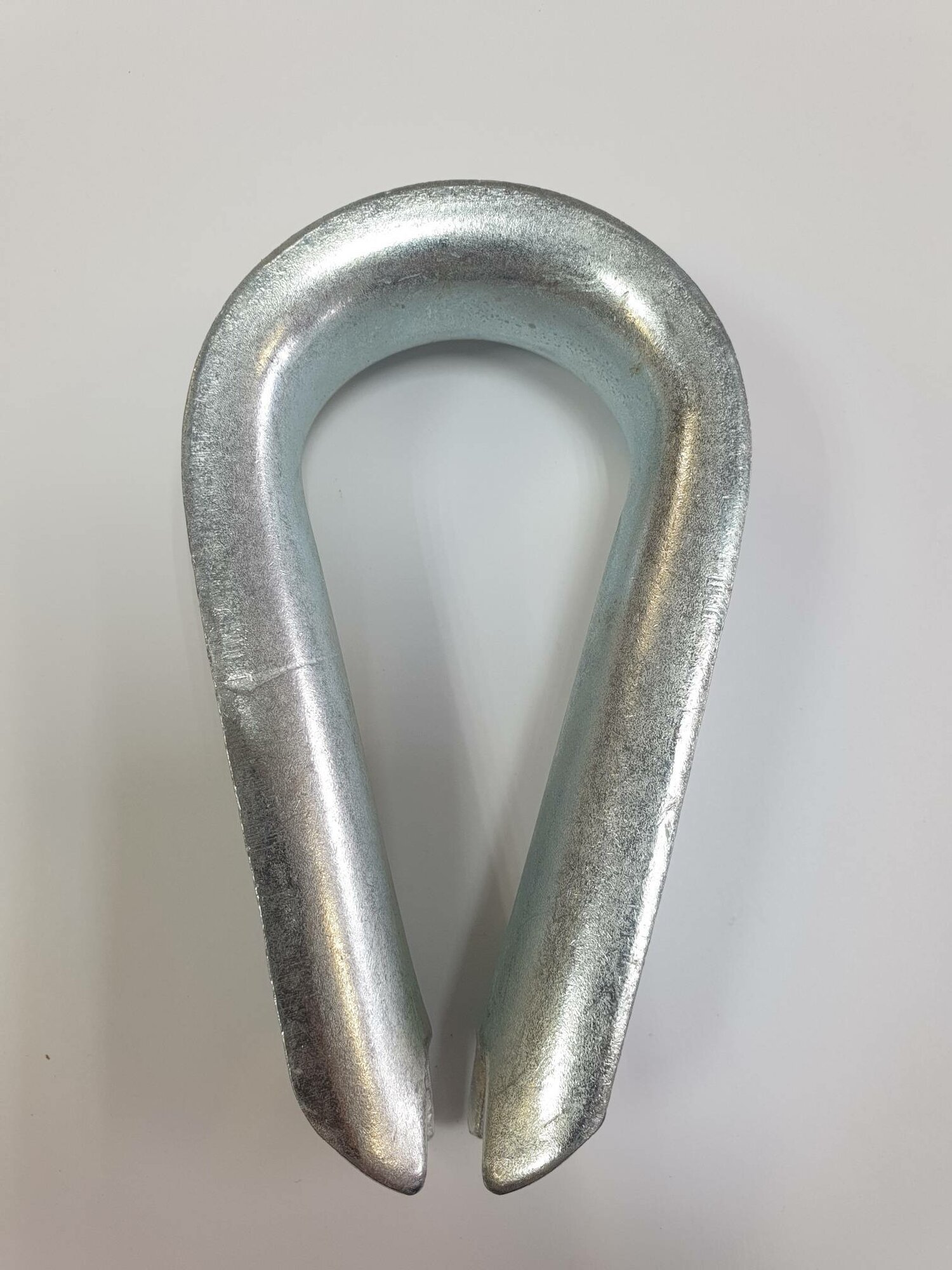 Коуш для троса DIN 6899 А 24 мм цинк, 1 шт — фото 1