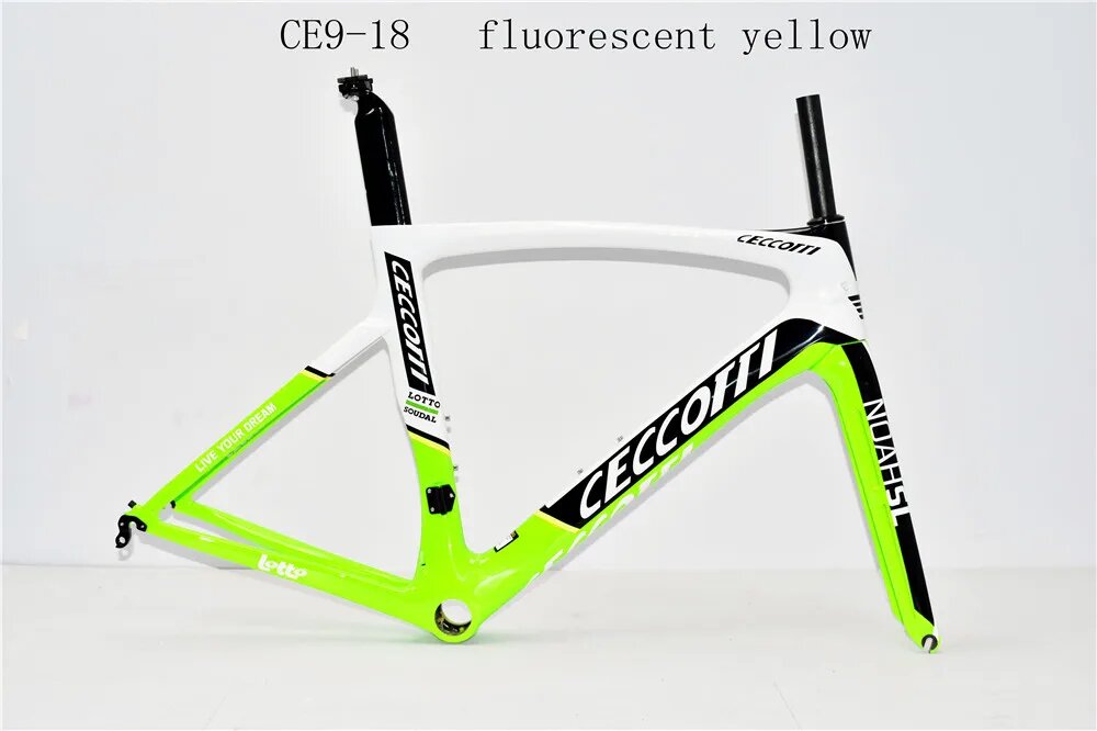 Карбоновая рама Ceccotti-Road Bike, C09-13 blue, 54cm-BSA